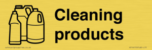 Dementia Cleaning products sign